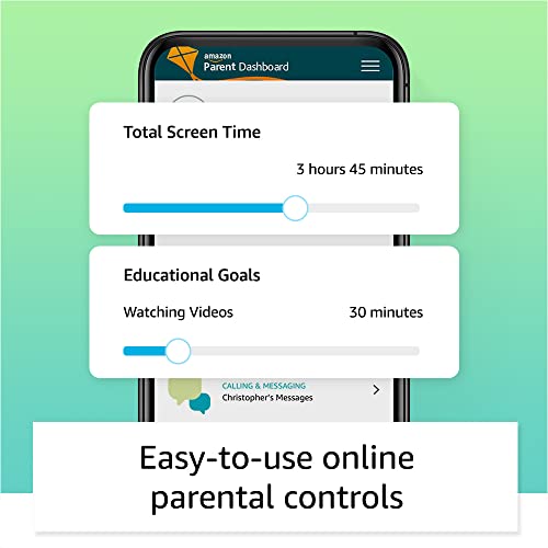 Amazon Fire 7 Kids (2022) 16GB With Wi-Fi 7" Tablet Ages 3-7 - Blue