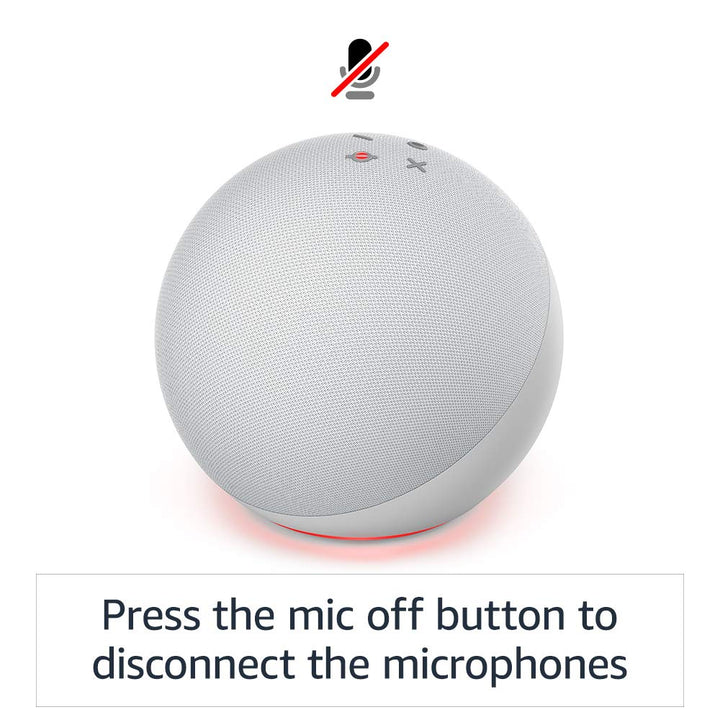 Amazon Echo (4th generation) Bluetooth Smart Speaker, Alexa Supported, Twilight Blue