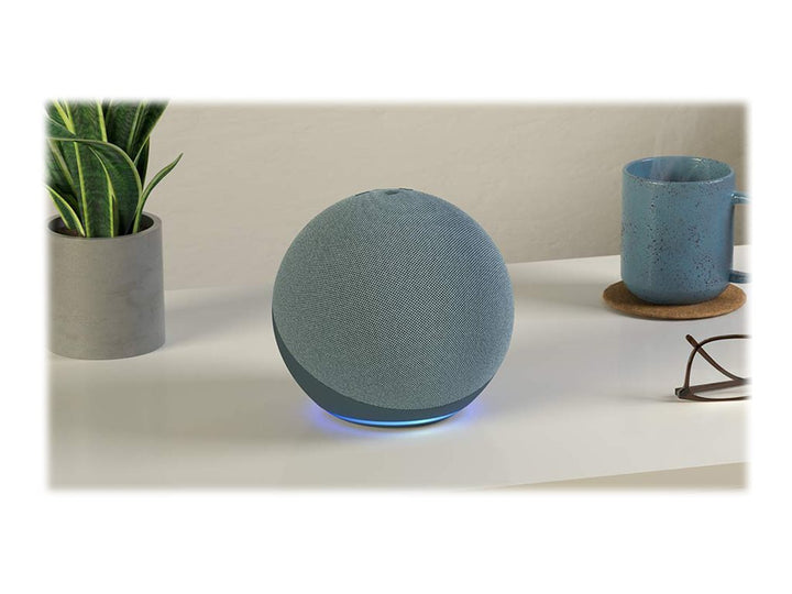 Amazon Echo (4th generation) Bluetooth Smart Speaker, Alexa Supported, Twilight Blue