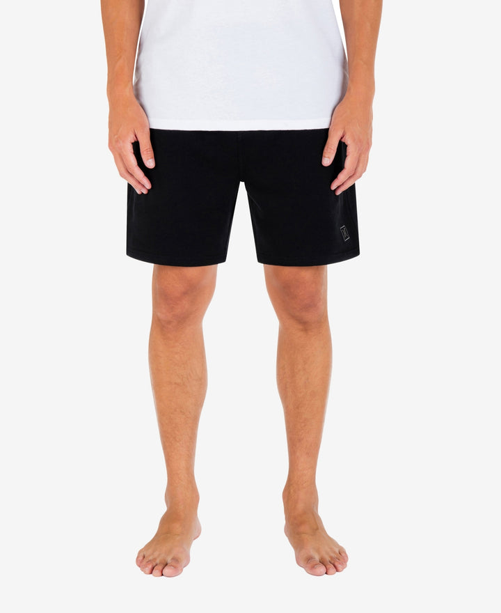 Hurley Men's Icon Boxed Drawcord Closure Short Shorts Black Size Large