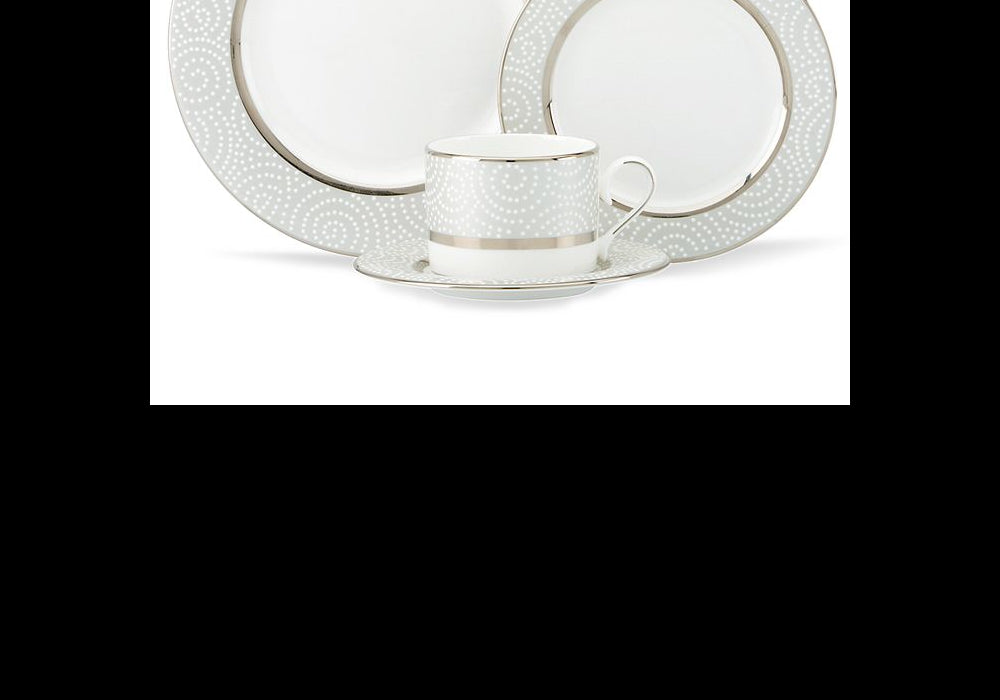 Lenox Pearl Beads 5-Piece Place Setting White