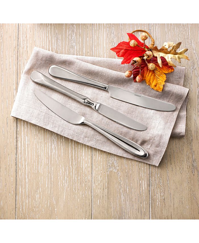 Lenox Cantera Stainless Steel 65-Piece Flatware Set Silver