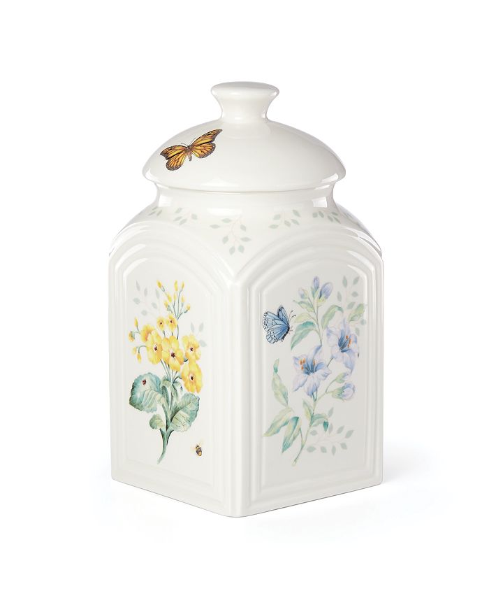 Lenox Butterfly Meadow 3 Pc. Canister Set White