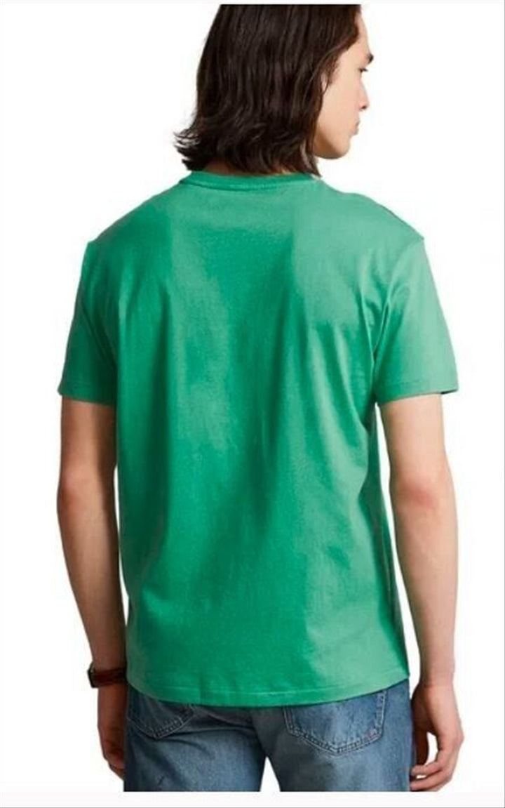 Polo Ralph Lauren Men's Classic Fit Jersey Pocket T-Shirt Green Size Medium