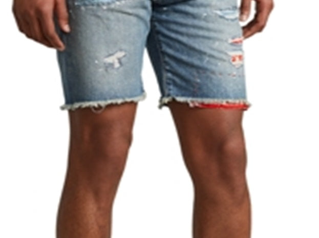 Ralph Lauren Men's Classic Fit Cut Off Denim Shorts Blue Size 33