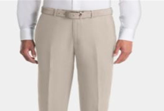 Ralph Lauren Men's UltraFlex Classic Fit Linen Pants Beige Size 40X34