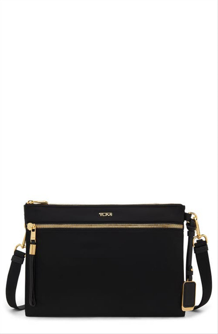 Tumi Patna Crossbody Bag Black/Gold