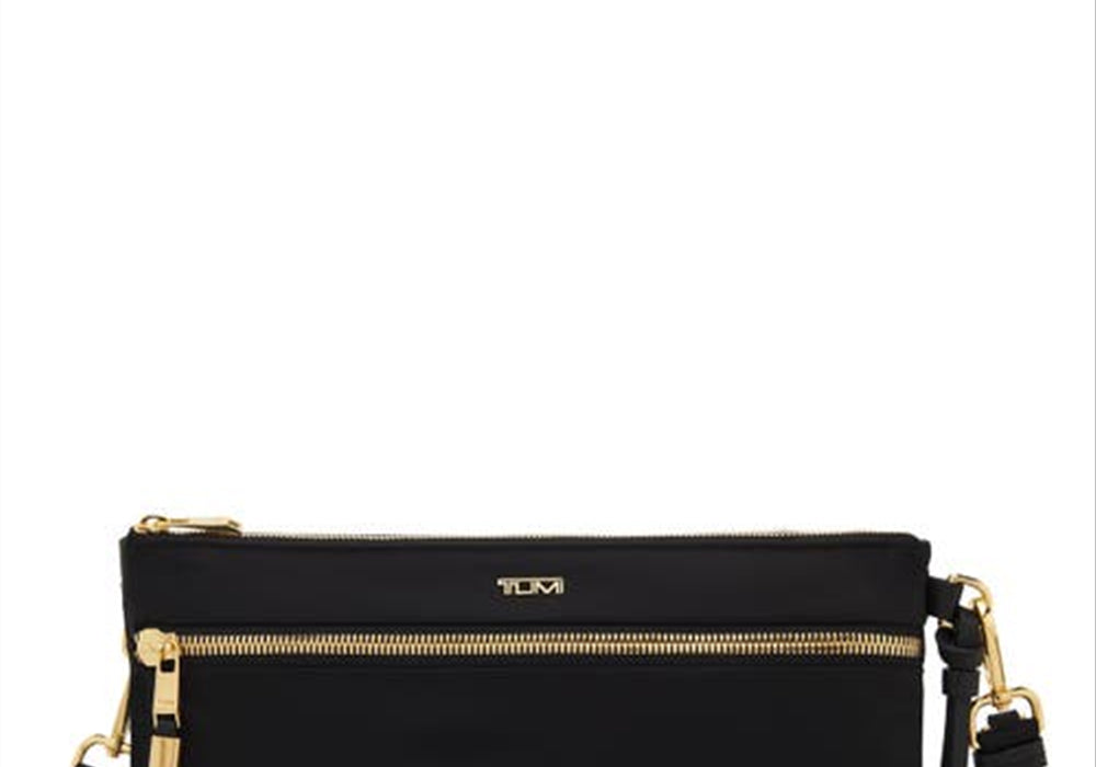 Tumi Patna Crossbody Bag Black/Gold