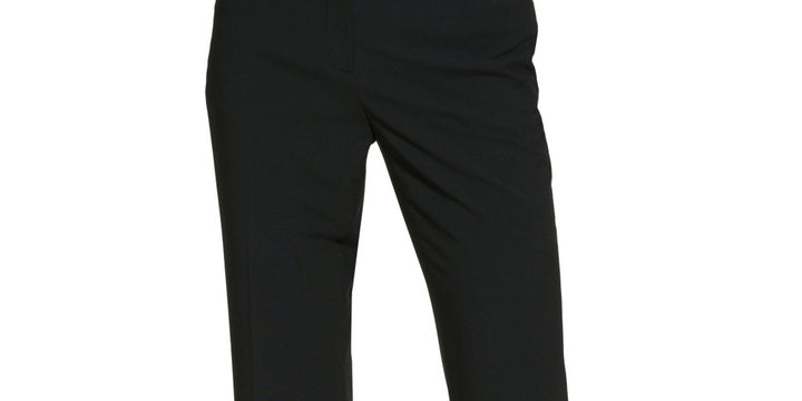 Calvin Klein Women's Modern Fit Trousers Black Size 2