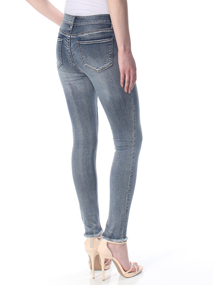 American Rag Junior's Cropped High Rise Skinny Jeans Blue Size 0