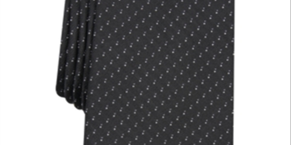 Alfani Men's Cicero Mini Dot Tie Black Size Regular