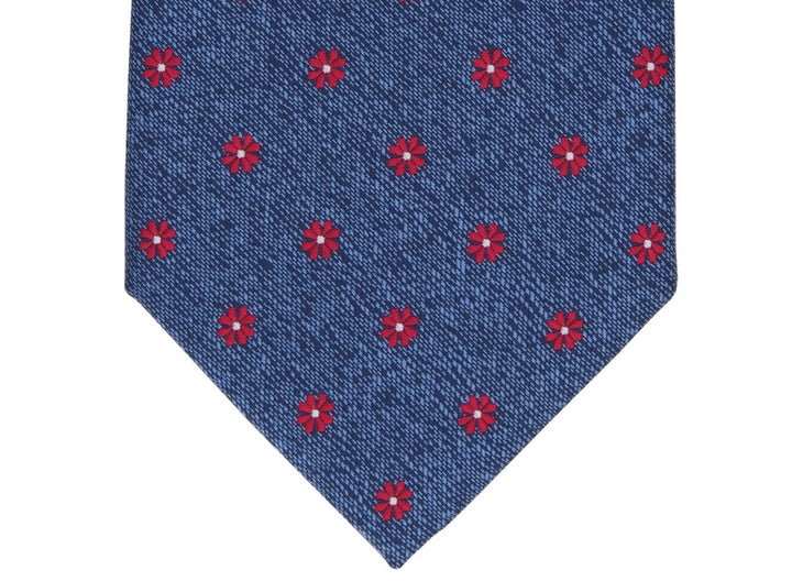 Club Room Men's Lampley Floral Tie Red Size Regular