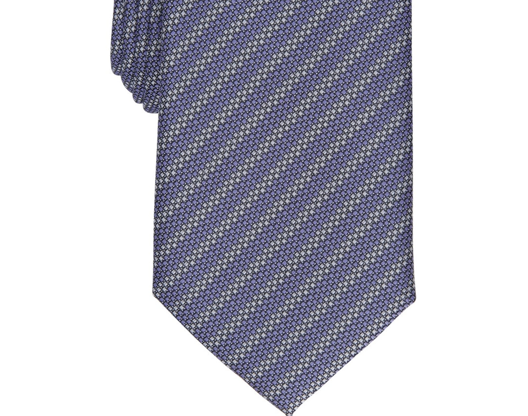 Alfani Men's Garrett Stripe Tie Purple Size Regular