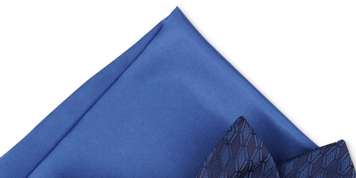 Alfani Men's 2Pc Bow Tie & Pocket Square Set Blue Size Regular