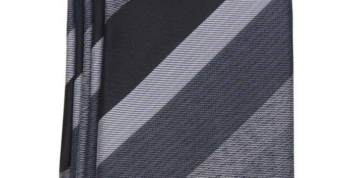 Alfani Men's Cormack Striped Slim Tie Gray Size Regular