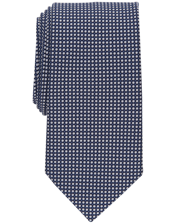 Club Room Men's Carlton Dot Tie Blue Size Regular