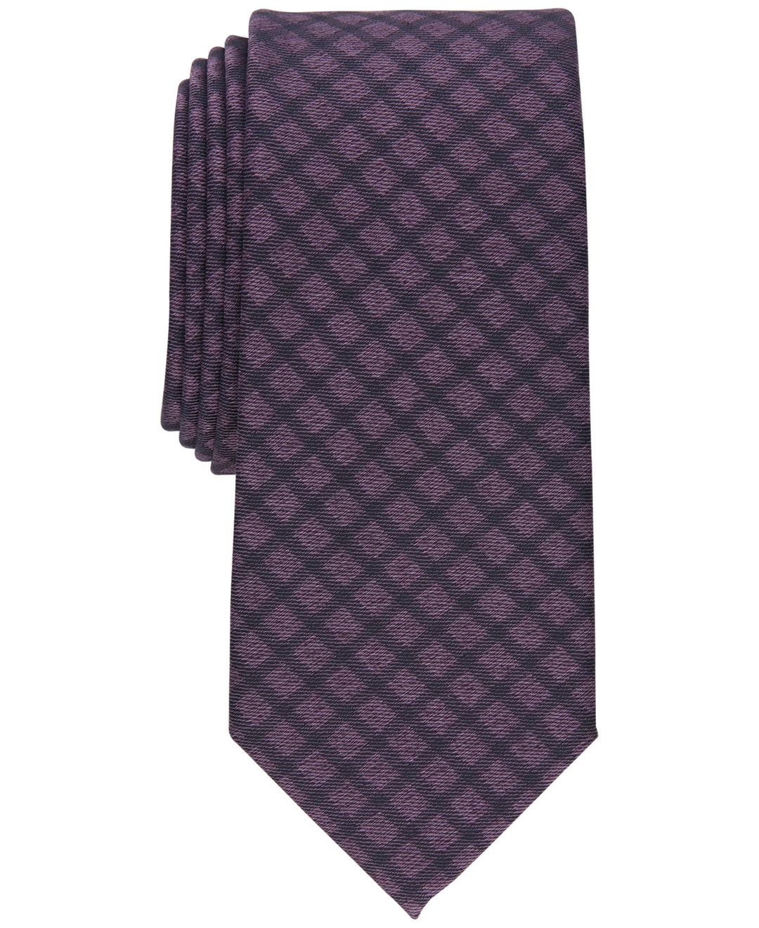 Alfani Men's Gahln Check Tie Pink One Size