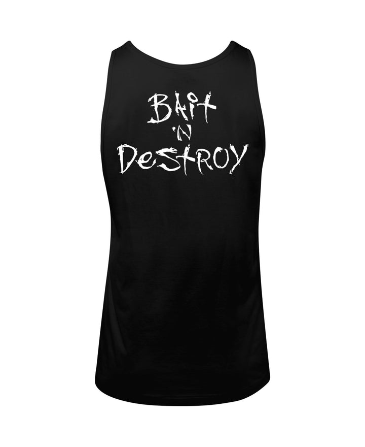 Salt Life Men's Bait N Destroy Tank Black Size XX-Large