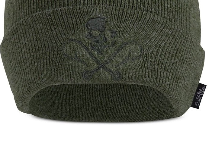 Salt Life Men's Skull & Hooks Beanie Green Size Regular