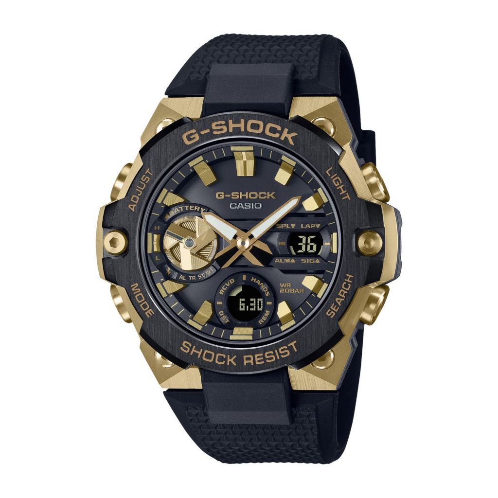 Casio 49mm G-Shock G-Steel Stay Gold Solar Quartz Ana/Digi Watch