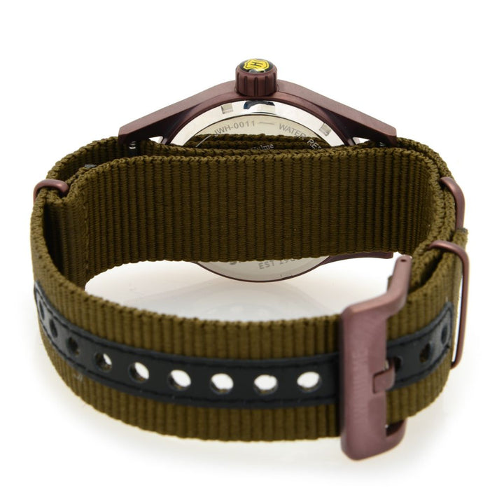 J.W. Hulme 42mm Quartz Date Nylon Strap Watch