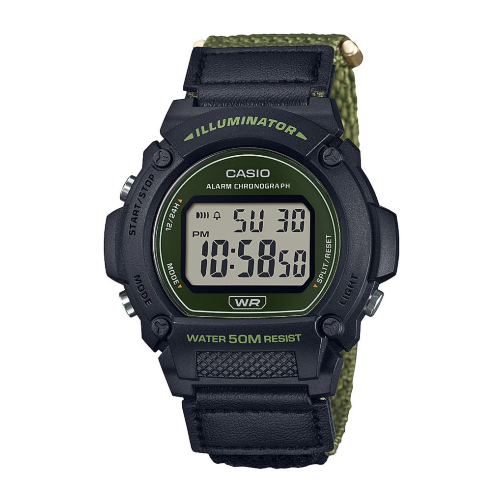 Casio 47mm Illuminator Quartz Digital Multi Function Strap Watch