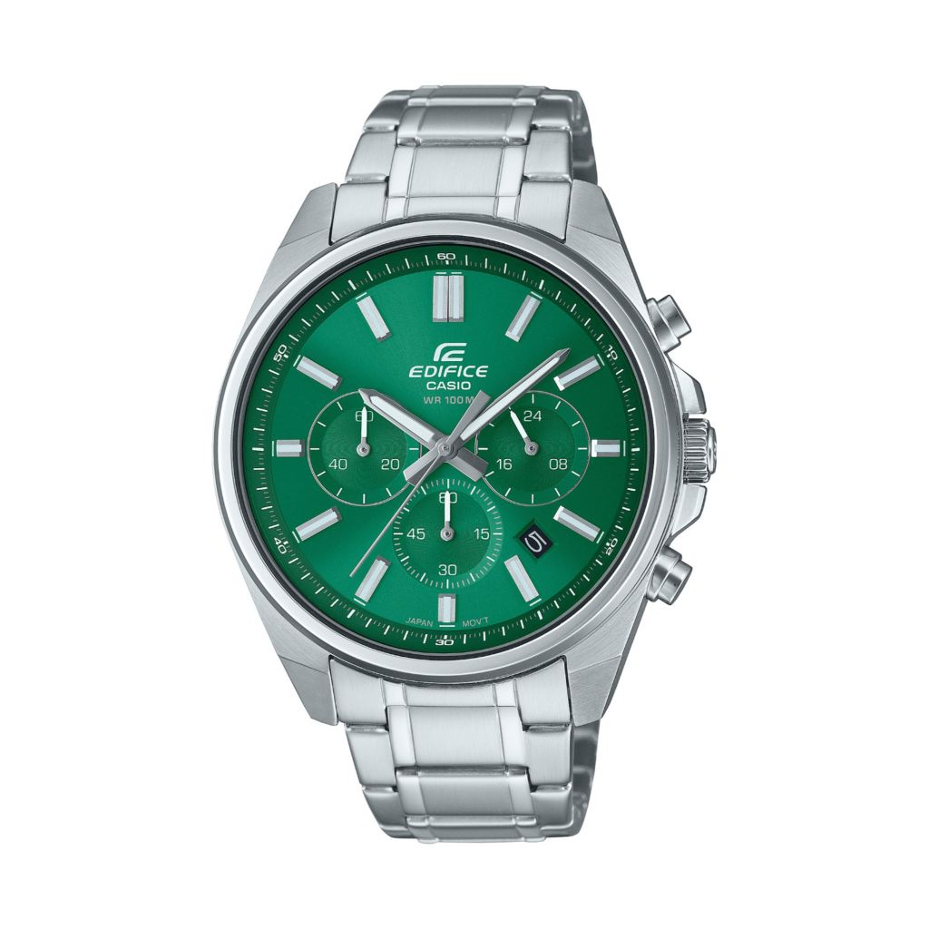 Casio 44mm Edifice Quartz Chronograph Bracelet Watch