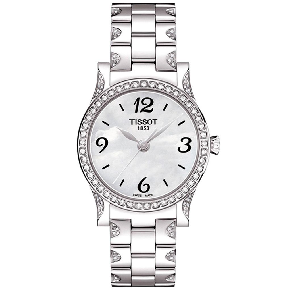 Tissot Women's Stylis-T Swiss Made Quartz Diamond Accented Watch