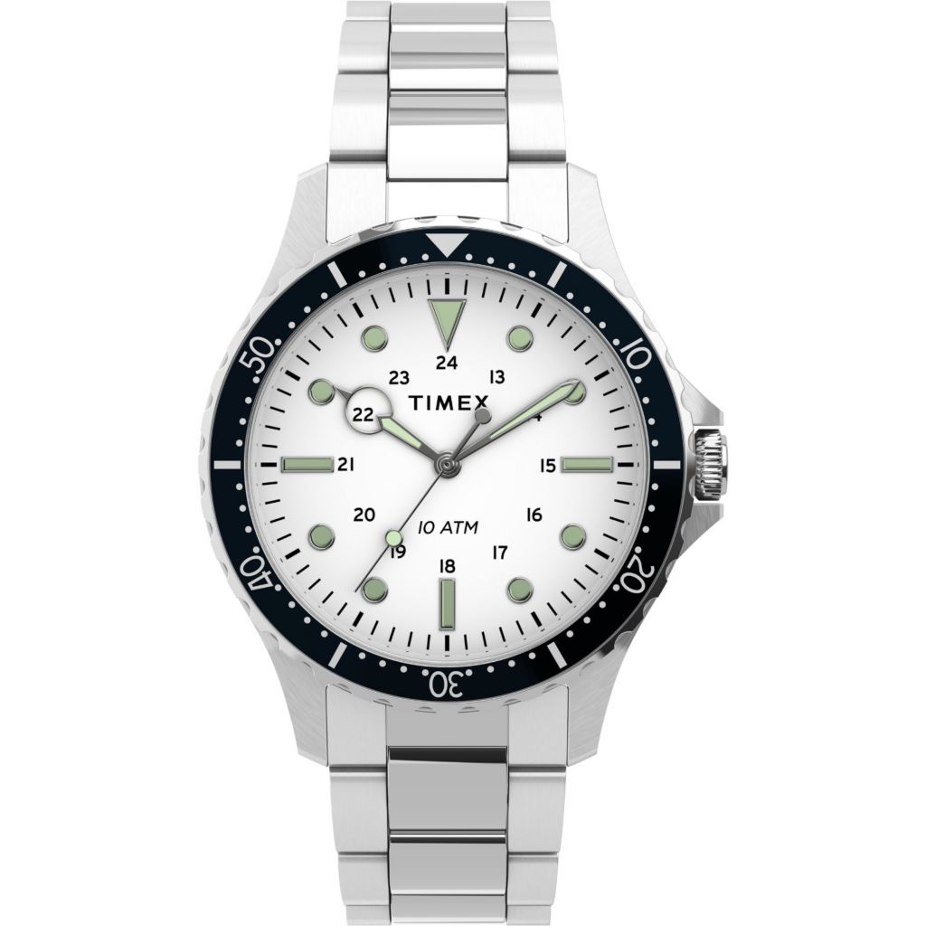 Timex 41mm Trend Quartz Stainless Steel Bracelet Watch