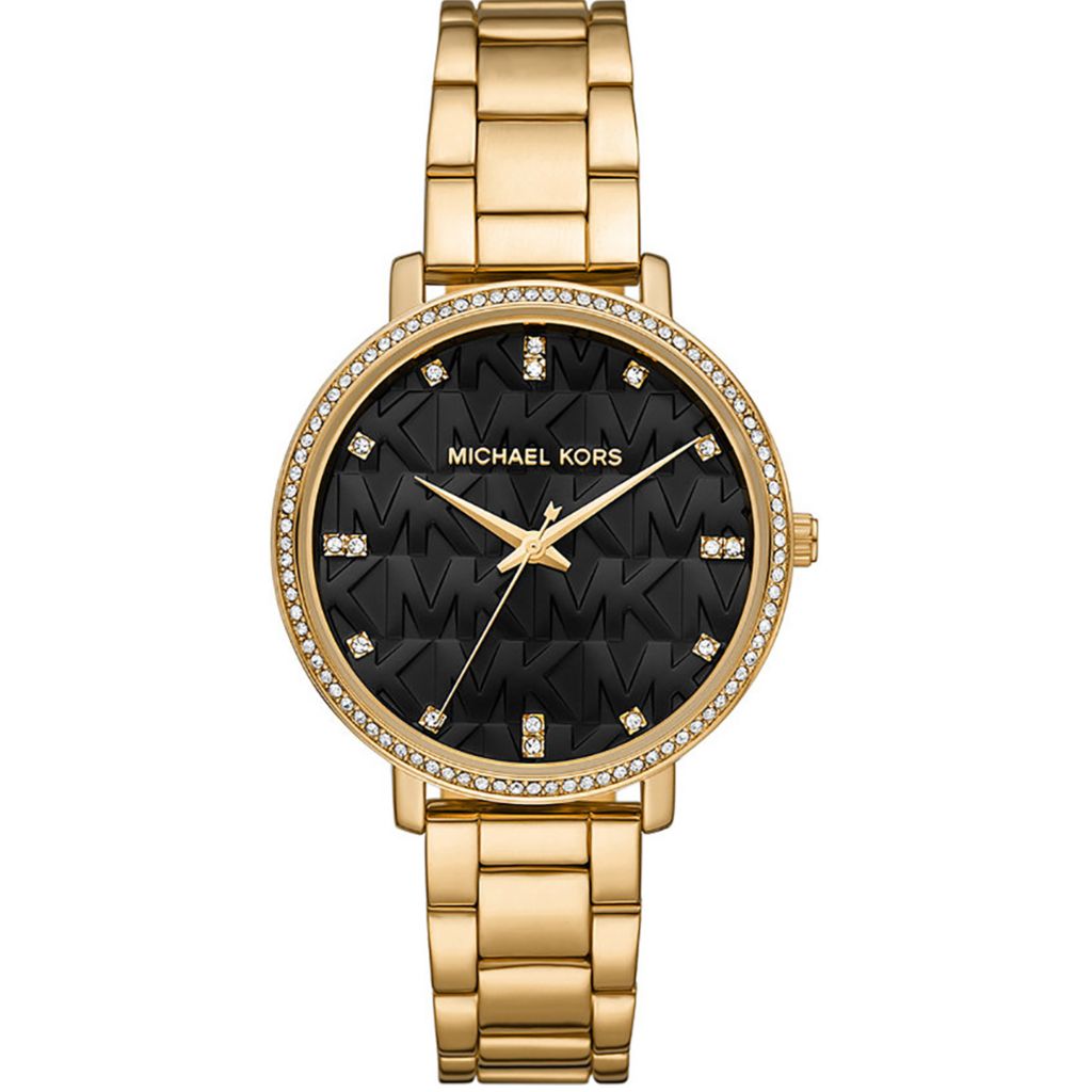 Michael Kors Women's Pyper Quartz Crystal Accented Bracelet Watch