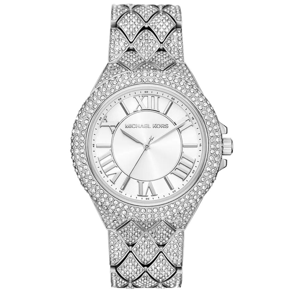 Michael Kors Women's Camille Quartz Crystal Pave Bracelet Watch