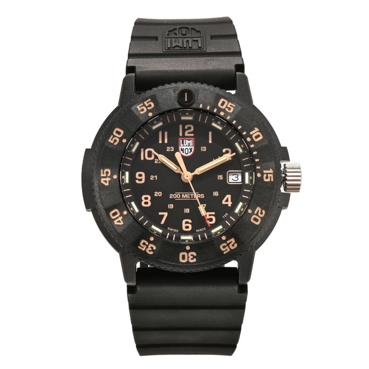 Luminox 43mm Original Navy SEAL Swiss Made Quartz Strap Watch