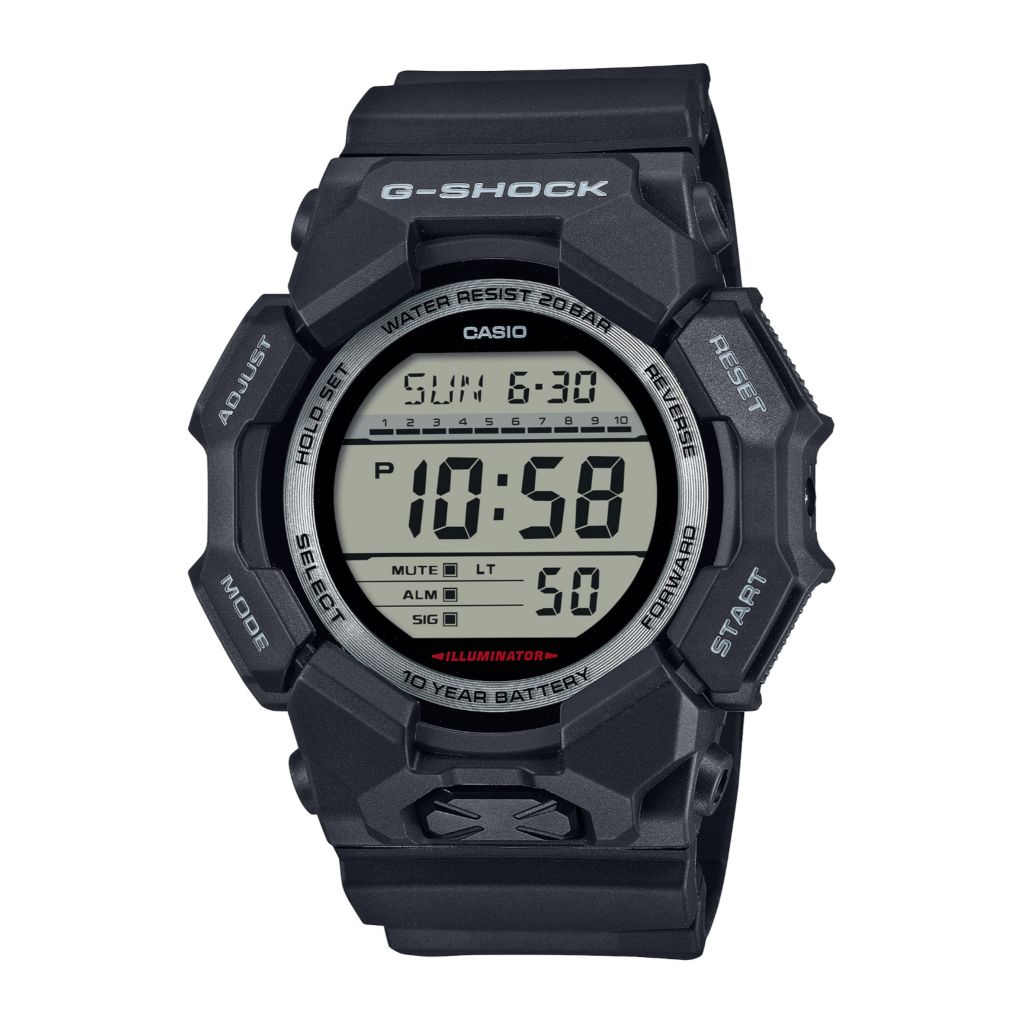 Casio 55mm G-Shock Quartz Digital Resin Strap Watch