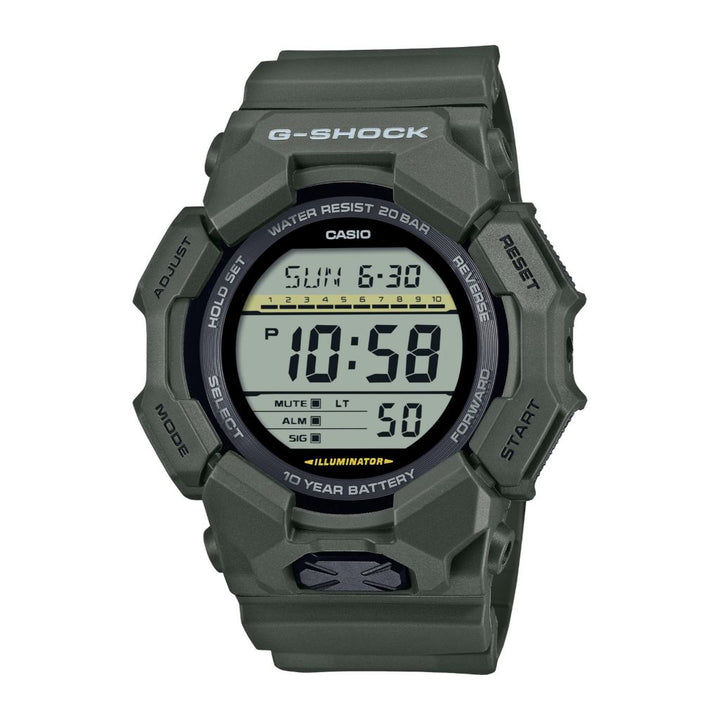 Casio 55mm G-Shock Quartz Digital Resin Strap Watch
