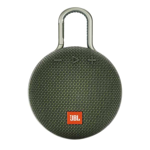 JBL Clip 3 Portable Bluetooth Speaker with Carabiner - Green