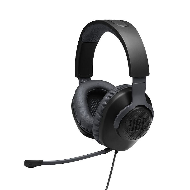 JBL Quantum 100 - Wired Over-Ear Gaming Headphones - Black