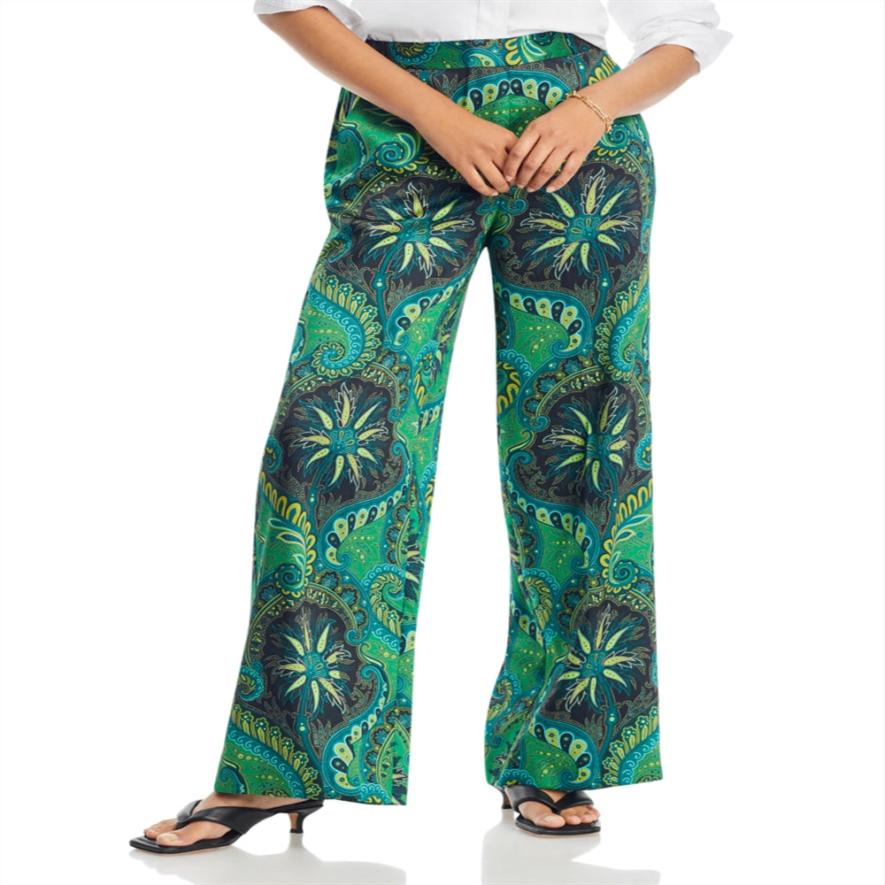 Kobi Halperin Jade Paisley Print Pants Size Extra Small