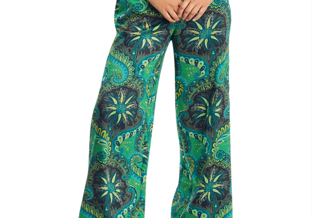 Kobi Halperin Jade Paisley Print Pants Size Extra Small