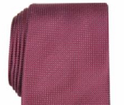 Club Room Men's Wallace Silk Blend Pindot Neck Tie Red Size Regular