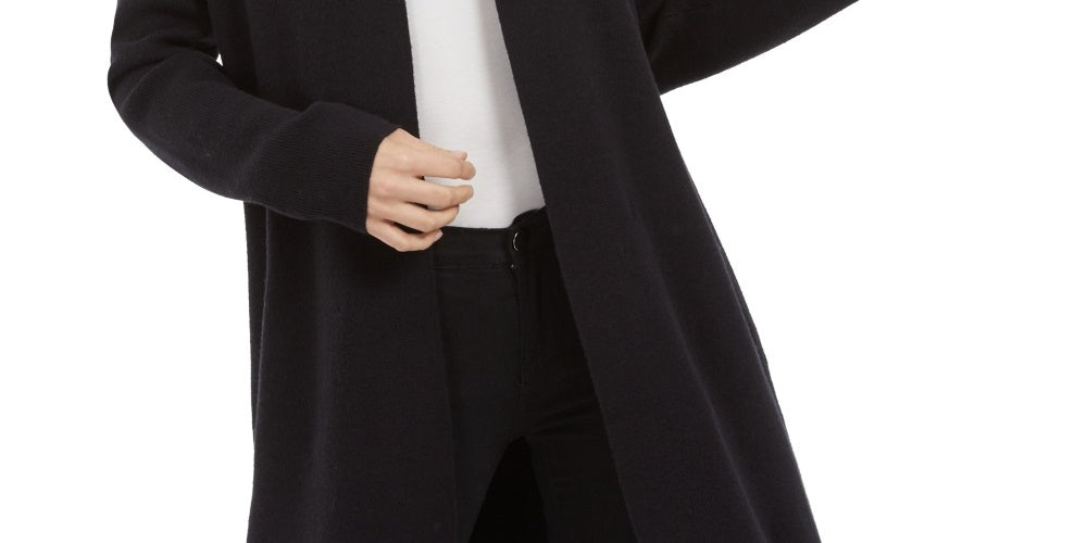 INC International Concepts Women's Duster Cardigan  Black Size Large