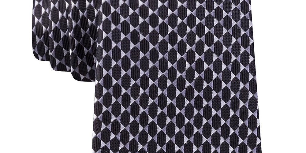 Michael Kors Men's Silk Business Neck Tie Black Size Regular