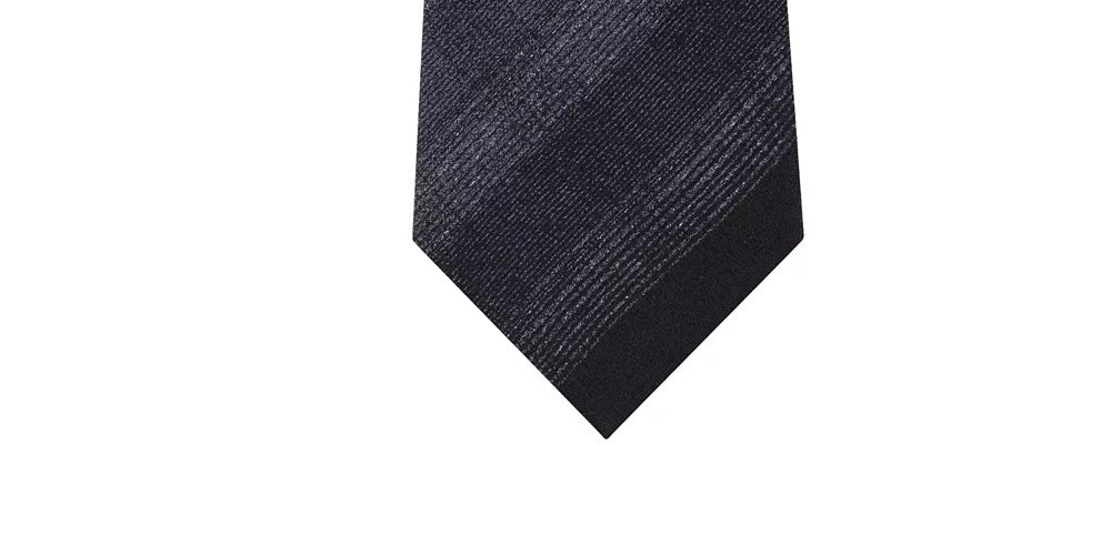 Kenneth Cole Men's Multi Tonal Check Tie Black Size Regular