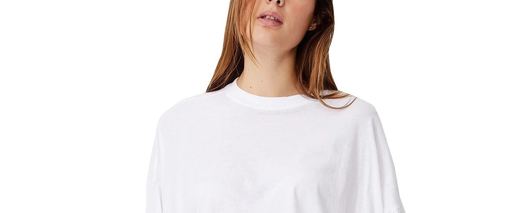 Cotton On Women's Kyle Batwing Long Sleeve Top White Size X-Large