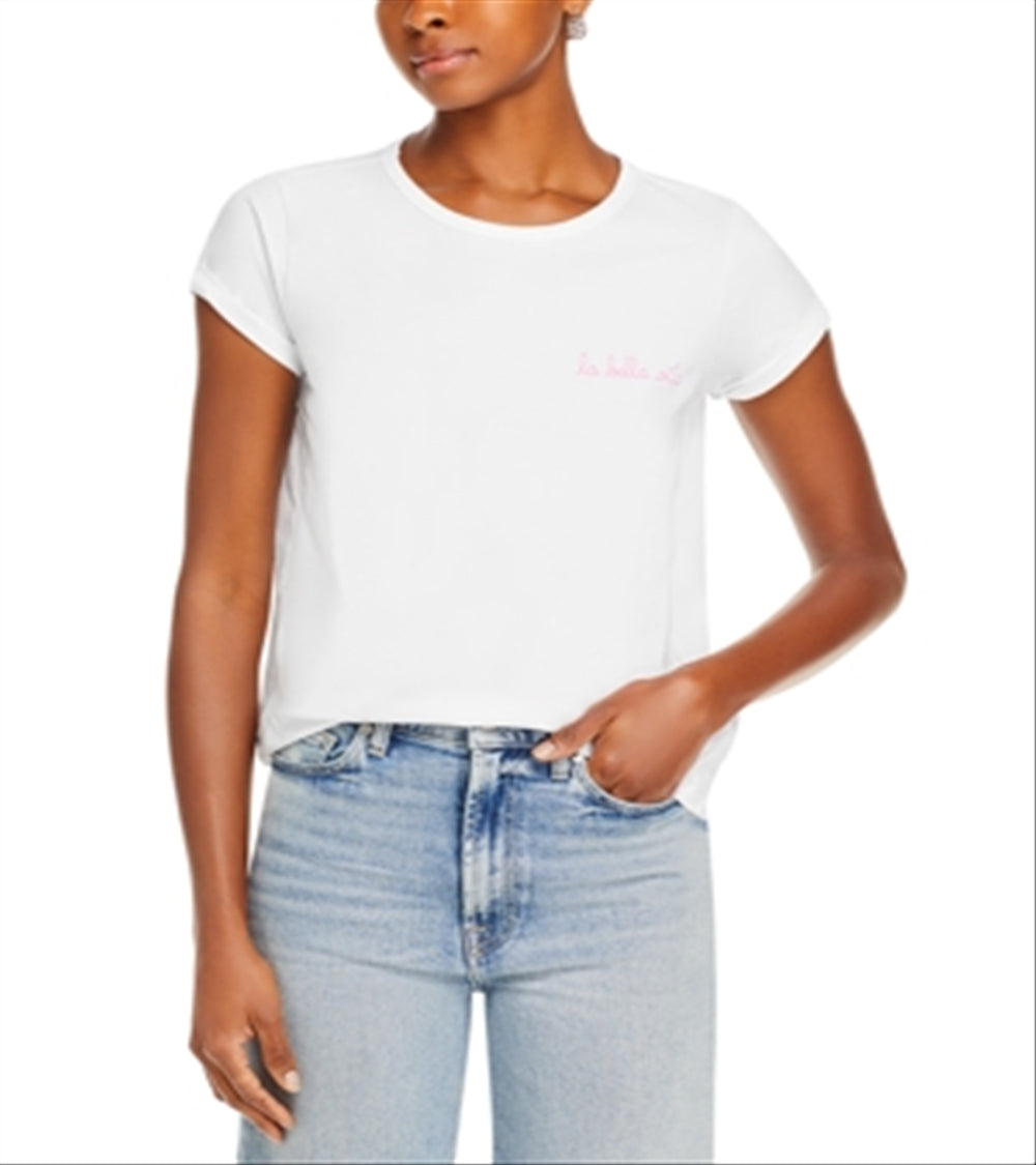 Maison Labiche Cotton La Bella Vita Tee White Size M