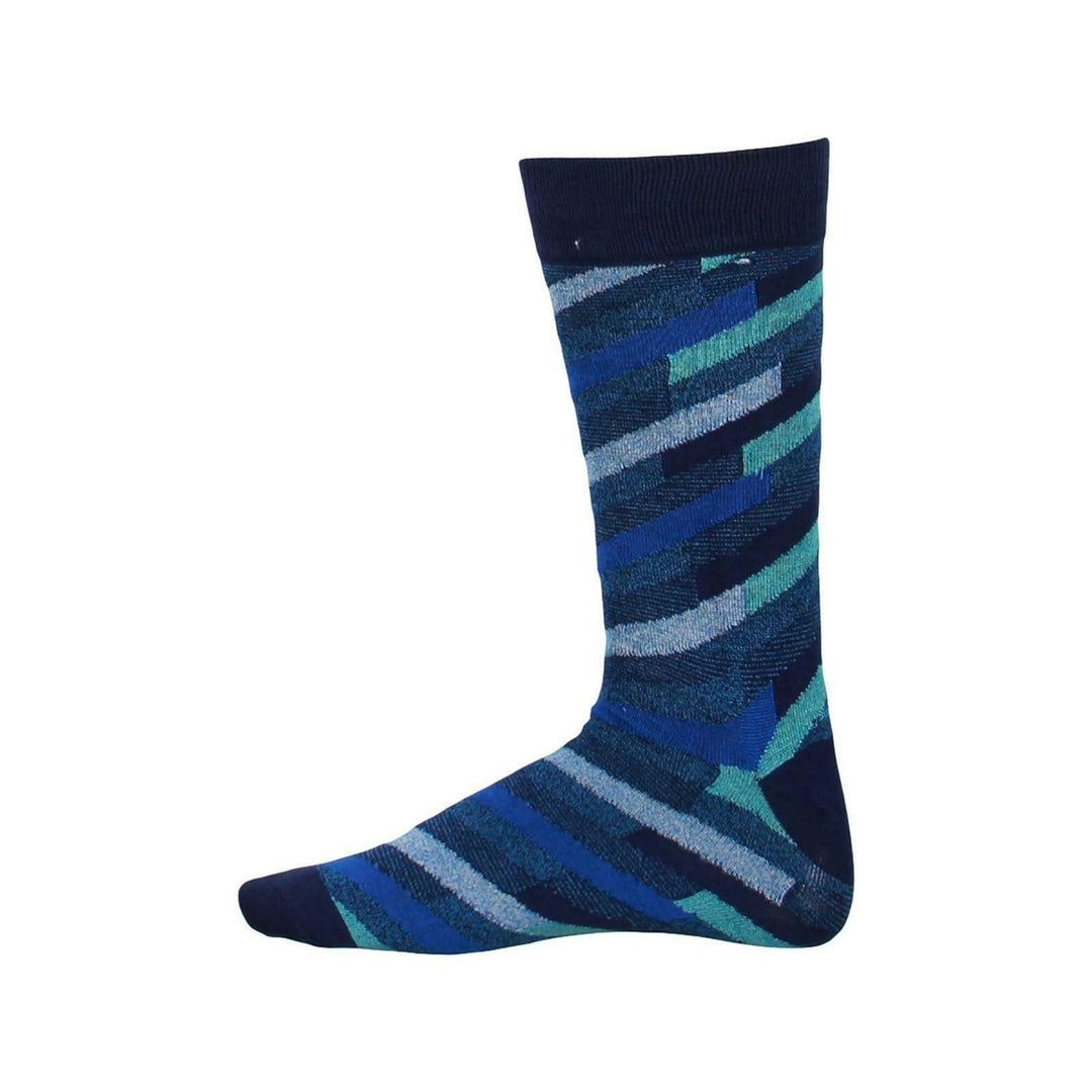 Perry Ellis Men's Socks Blue Size Regular
