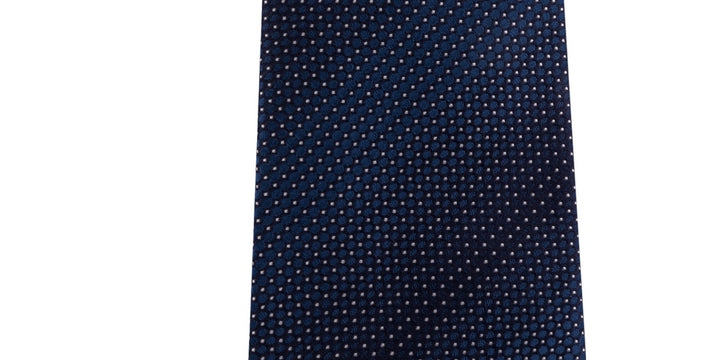 Kenneth Cole Reaction Men's Neck Tie Ombre Polka Dot Slim Silk Blue Size Regular