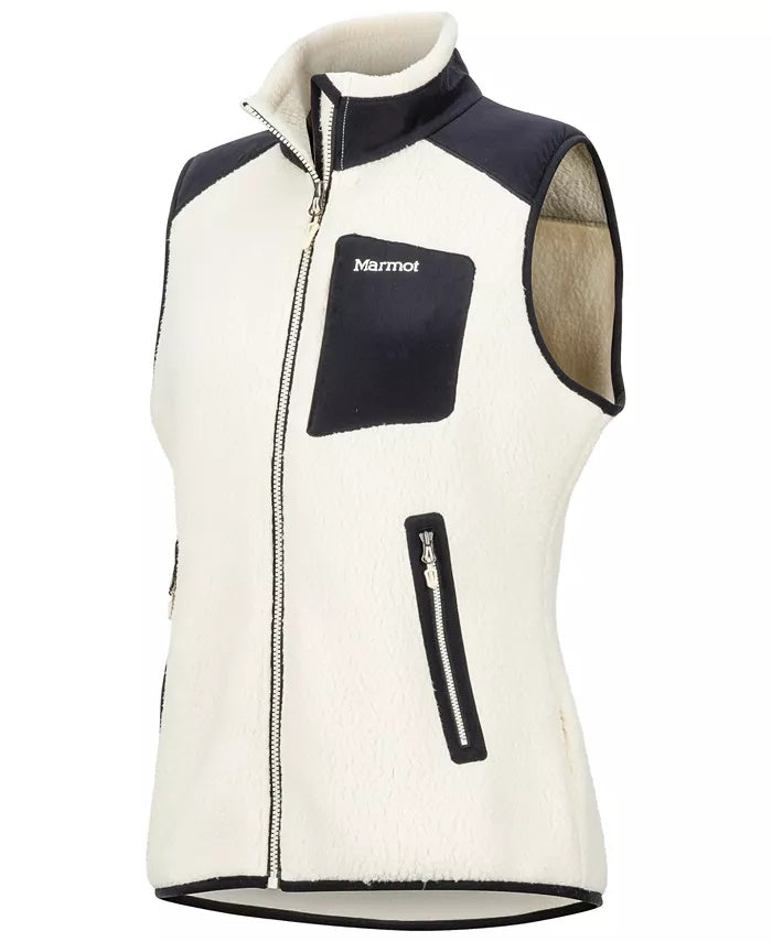 Marmot Women's Wiley Fleece Vest White