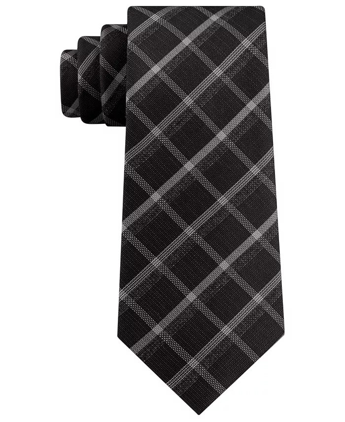 Kenneth Cole Reaction Men's Silk Blend Professional Neck Tie Navy One Size