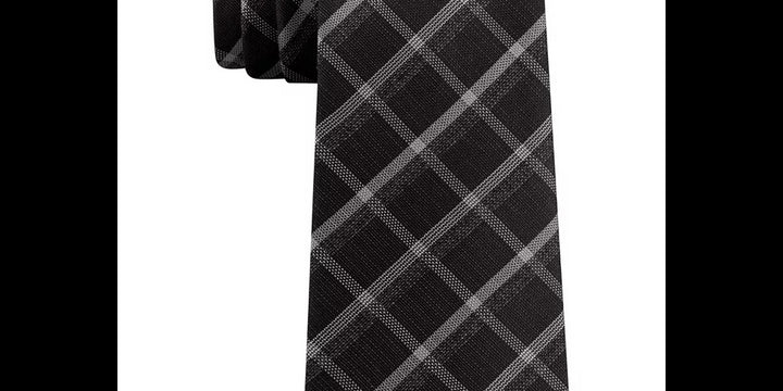 Kenneth Cole Reaction Men's Silk Blend Professional Neck Tie Navy One Size