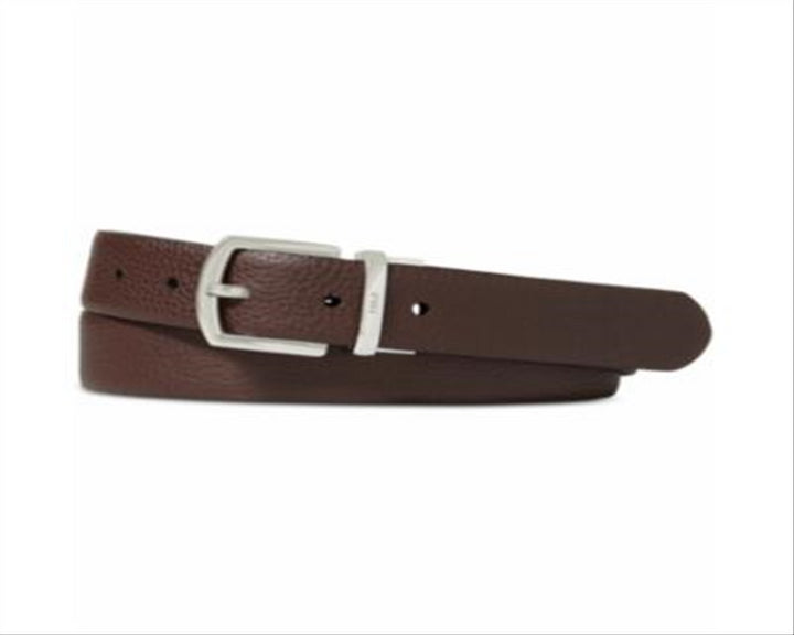 Polo Ralph Lauren Men's Reversible Pebble Leather Belt Brown Size 34